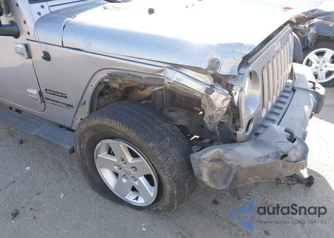 2018 Jeep Wrangler Jk Unlimited Sport S 4X4 z USA, uszkodzony, nr VIN 1C4HJWDG2JL855633